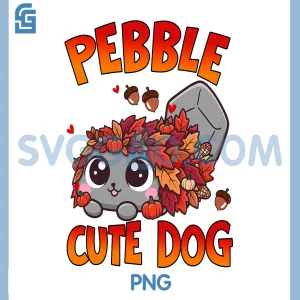 Pebble Cute Dog PNG, I'm Just Pebble PNG