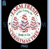 Farm Fresh Christmas Tree Cakes PNG, Retro Xmas Tree Farm PNG 1 Farm Fresh Christmas Tree Cakes PNG, Retro Xmas Tree Farm PNG