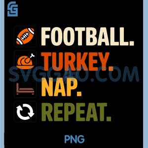 Football Turkey Thanksgiving PNG, Thankgiving Football PNG