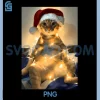 Cat Christmas Meme PNG, Cute Holiday Meme Cat Xmas PNG