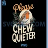 Please Chew Quieter PNG, Vintage Bird Nature PNG