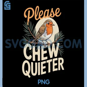 Please Chew Quieter PNG, Vintage Bird Nature PNG