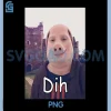 John Pork Meme Dih PNG, Funny Memes Internet PNG, Memes Brainrot PNG
