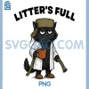 Litters Full PNG, Cat Parody PNG