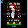 Llega Navidad Y Yo Sin Ti PNG, Playera Chrismas PNG