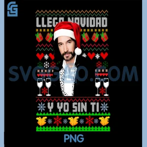 Llega Navidad Y Yo Sin Ti PNG, Playera Chrismas PNG