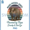 Mars Potato Jones Powered by Naps Snacks Side Eye PNG, Retro Funny PNG 1 Mars Potato Jones Powered by Naps Snacks Side Eye PNG, Retro Funny PNG
