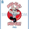 Muscle Mouse Funny Anime PNG, Demon Slayer Kimetsu no Yaiba PNG