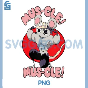 Muscle Mouse Funny Anime PNG, Demon Slayer Kimetsu no Yaiba PNG