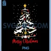 Airplane Christmas Tree PNG, Merry Christmas Most Likely Pilot PNG