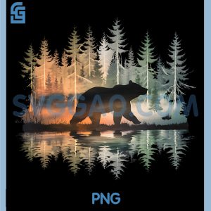 Bear Forest Nature PNG, Wildlife Outdoor Bear PNG