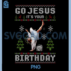 Jesus Its Your Birthday PNG, Merry Christmas Day PNG