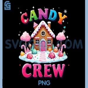 Candy Crew PNG, Decorations Sweetie Candy PNG, Squad Xmas PNG