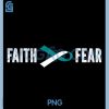 Faith Over Fear PNG, Cervical Cancer Awareness PNG