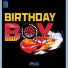 Disney & Pixars Cars Birthday Boy PNG, Lightning McQueen PNG
