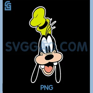 Goofy Face Small Pocket Logo PNG, Disney Mickey And Friends PNG