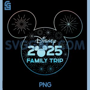 Disney Family Trip 2025, Disney Mickey Mouse Icon Fireworks Vacation