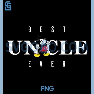 Thumbs Up Best Uncle Ever PNG, Disney Mickey Mouse PNG