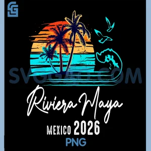 Riviera Maya Mexico 2026 PNG, Vacation Matching Family Group PNG