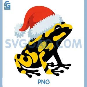 Poison Dart Frog Christmas PNG, Ugly Xmas PNG