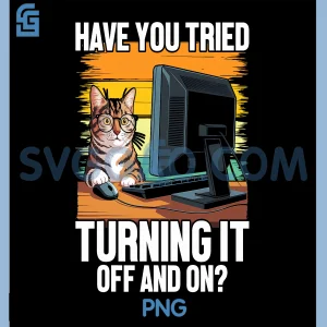 I Cat Engineer Computer IT Guy PNG, Tech Support Humor PNG