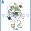 Disney Pixar Toy Story PNG, Buzz Lightyear's Signature Portrait PNG