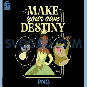 Disney Princess Tiana PNG, Make Your Own Magic PNG