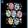 Disney Princess Christmas Holiday PNG, Coquette Portraits PNG