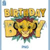 Disney The Lion King Birthday Boy PNG, Simba Big Face Chest Logo PNG