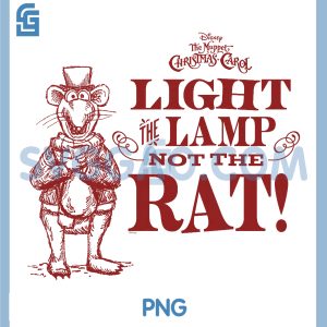 Light The Lamp Not The Rat PNG, Disney The Muppet Christmas Carol PNG