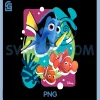 Finding Nemo PNG, Dory Marlin Nemo Group PNG