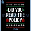 Did You Read The Policy PNG, Funny Office Christmas Squad PNG 1 Did You Read The Policy PNG, Funny Office Christmas Squad PNG