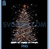 Guns Christmas Tree PNG, Funny Xmas 2024 For Gun Lover PNG