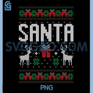 Im Santa Came Twice PNG, Xmas Couples PNG