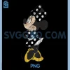 Minnie Mouse Cute Distressed PNG, Disney Mickey And Friends PNG