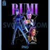 Kpop Demon Hunters PNG, Halloween Rumi Showcase Y2K Style PNG