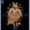 Leopard Turkey with Sunglasses PNG, Funny Thanksgiving PNG