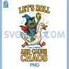 Lets Roll and Cause Chaos PNG, Frog Wizard Goose RPG Art Meme PNG