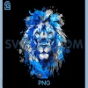 Lions Blue PNG, Animal Lion PNG