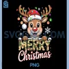 Merry Christmas Reindeer Camouflage PNG, Xmas Matching Family PNG