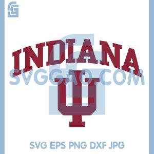 Indiana Hoosiers Wall SVG, Indiana SVG