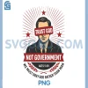 Trust God Not Government PNG, Patriotic Freedom Bible Verse PNG