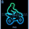 4 Wheeler Quad PNG, moto car PNG