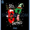 67 Christmas 6 7 Meme PNG, Holiday Gen Alpha Slang PNG