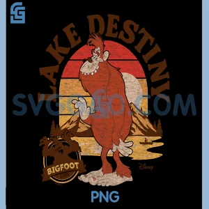 Bigfoot Lake Destiny PNG, A Goofy Movie PNG