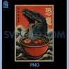 Anime Mosasaurus Ramen Japanese PNG, Funny Graphic Kawaii PNG 1 Anime Mosasaurus Ramen Japanese PNG, Funny Graphic Kawaii PNG