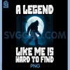 A Legend Like Me is Hard to Find PNG, Moon Funny Sasquatch PNG
