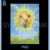 Cat As A Sunshine Sunrise PNG, Cat Face Morning Vibes PNG 2 Cat As A Sunshine Sunrise PNG, Cat Face Morning Vibes PNG