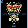 Cat Daddy PNG, Retro Sunglasses PNG, Cat Fur Vintage PNG
