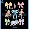 The Pooh Cute Group Shot Sketch Chest PNG, Disney Winnie PNG